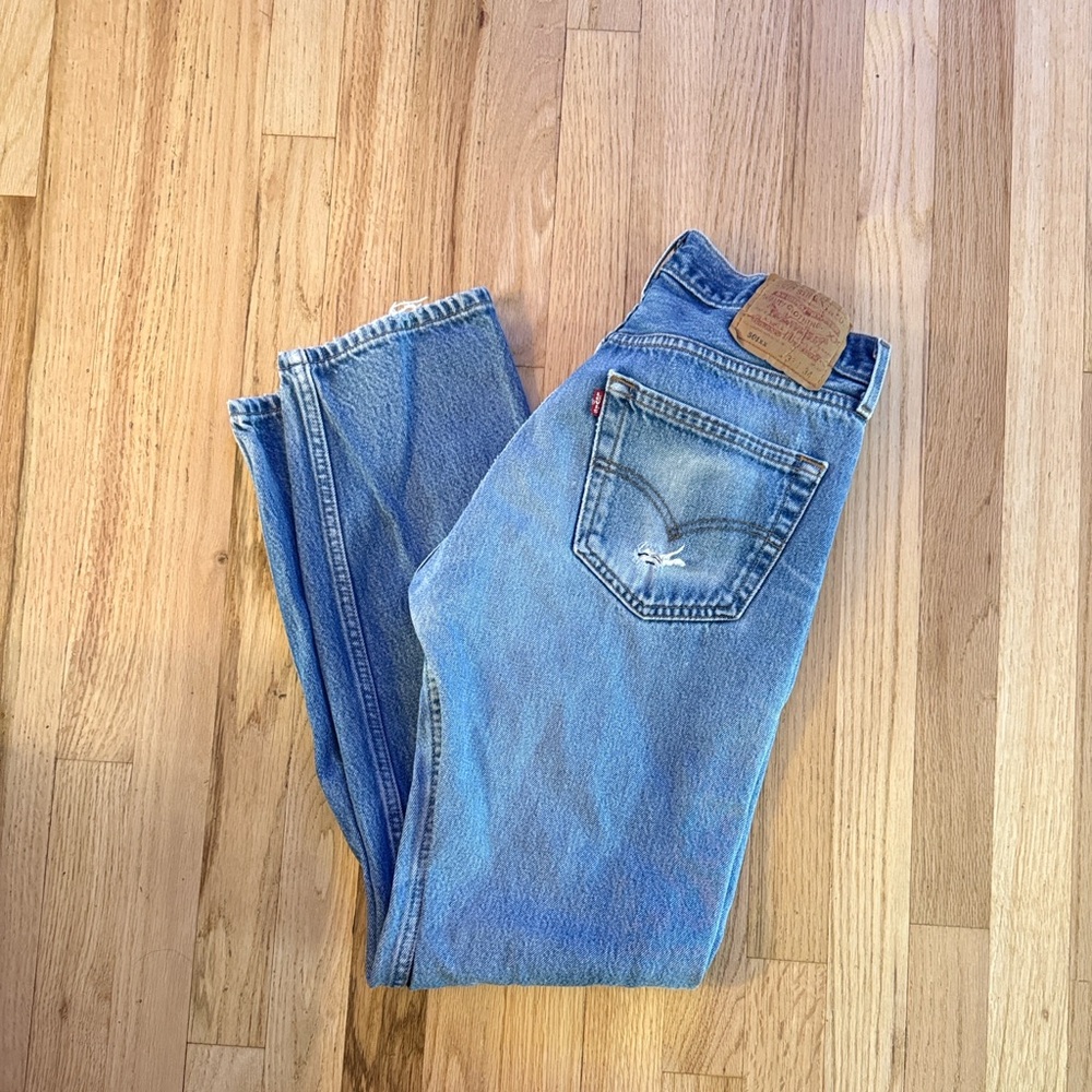 W30 L30 vintage Levis 501xx 29-30" measured waist faded wallet mark